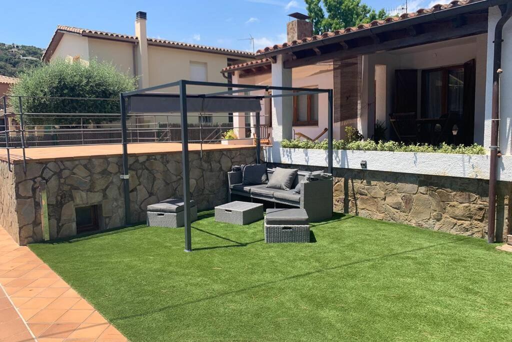 卡隆赫Casa Con Piscina En La Costa Brava别墅 外观 照片