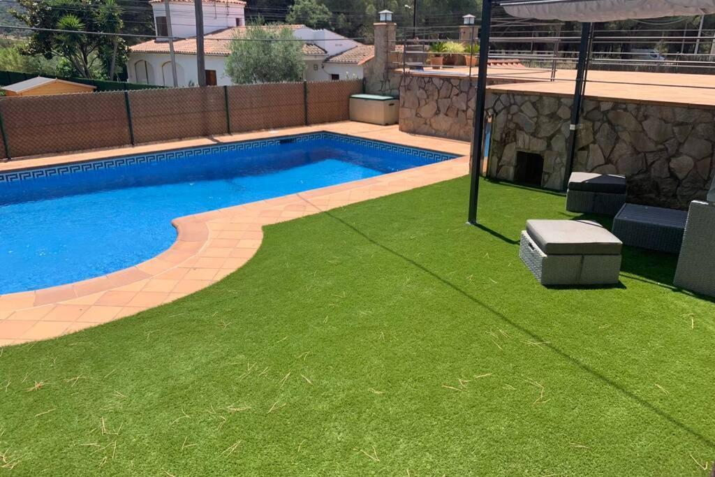 卡隆赫Casa Con Piscina En La Costa Brava别墅 外观 照片