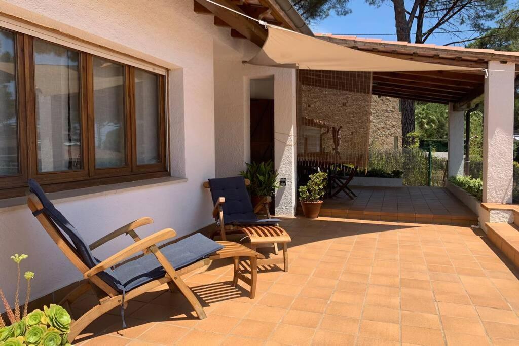 卡隆赫Casa Con Piscina En La Costa Brava别墅 外观 照片