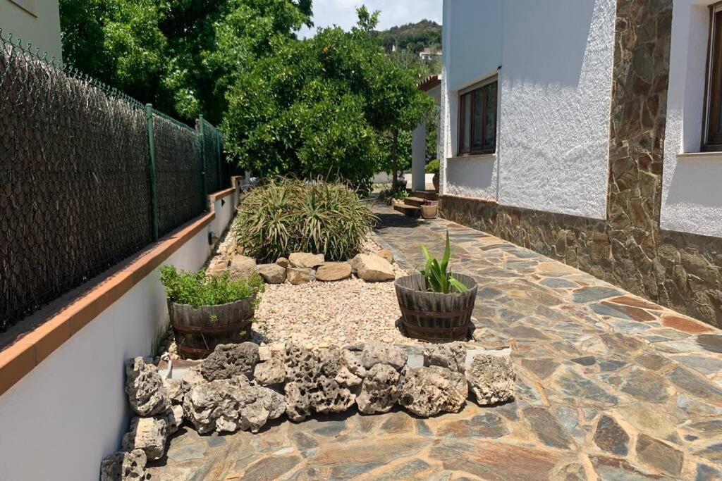 卡隆赫Casa Con Piscina En La Costa Brava别墅 外观 照片